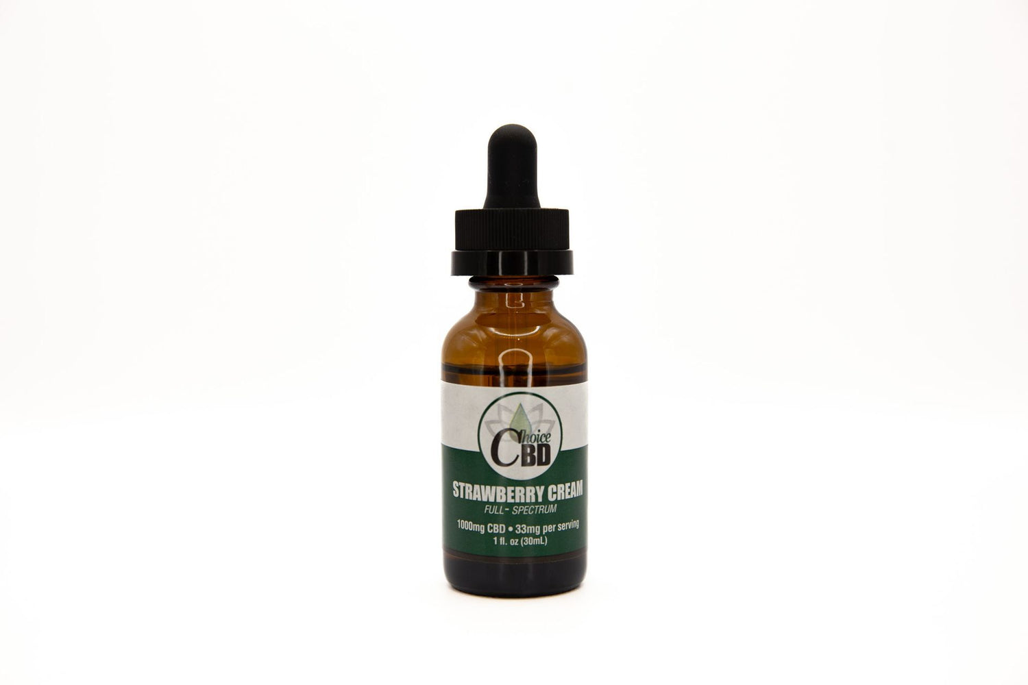 CBD Tincture-Strawberry & Cream 2000mg