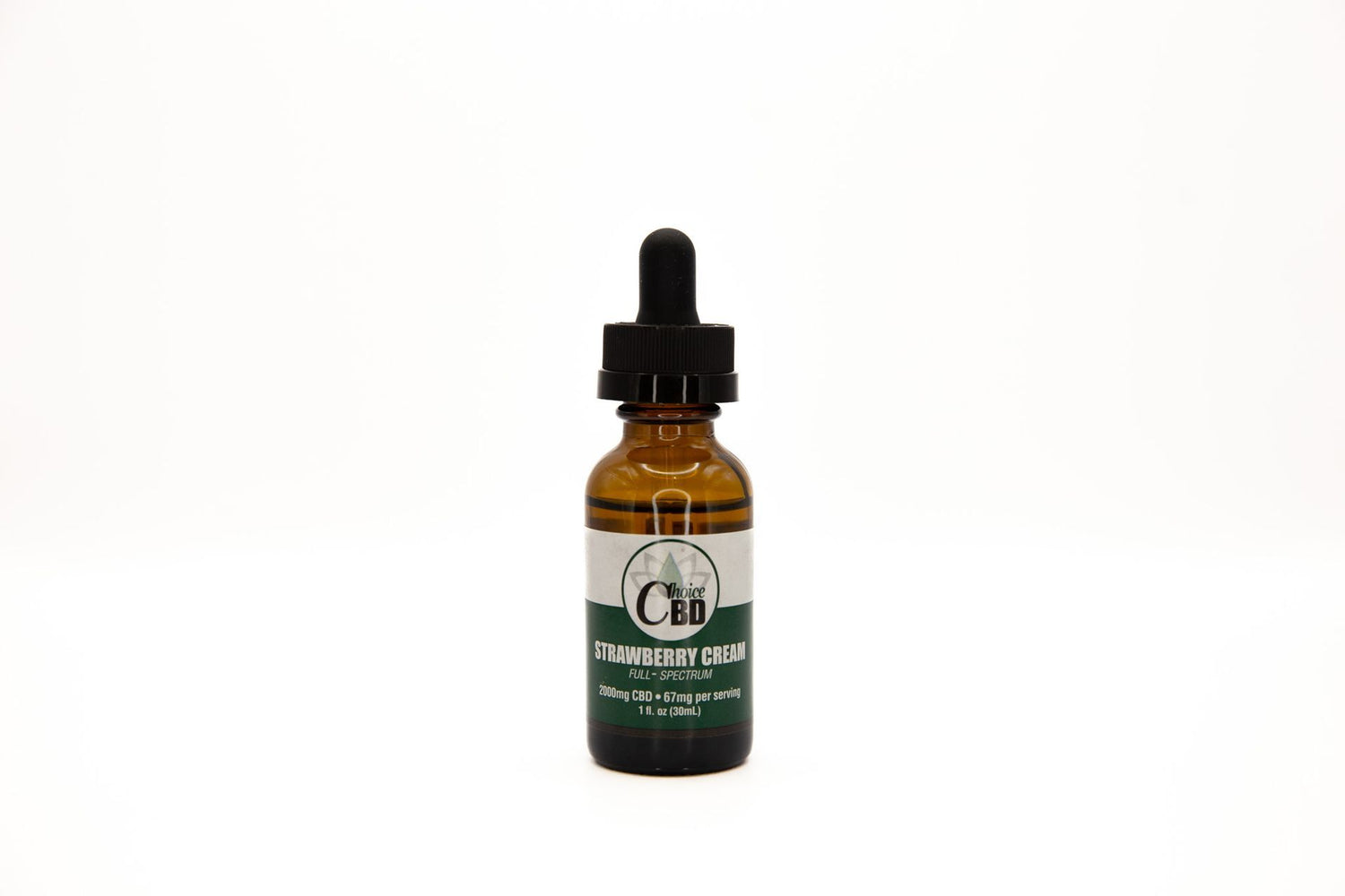 CBD Tincture-Strawberry & Cream 3000mg