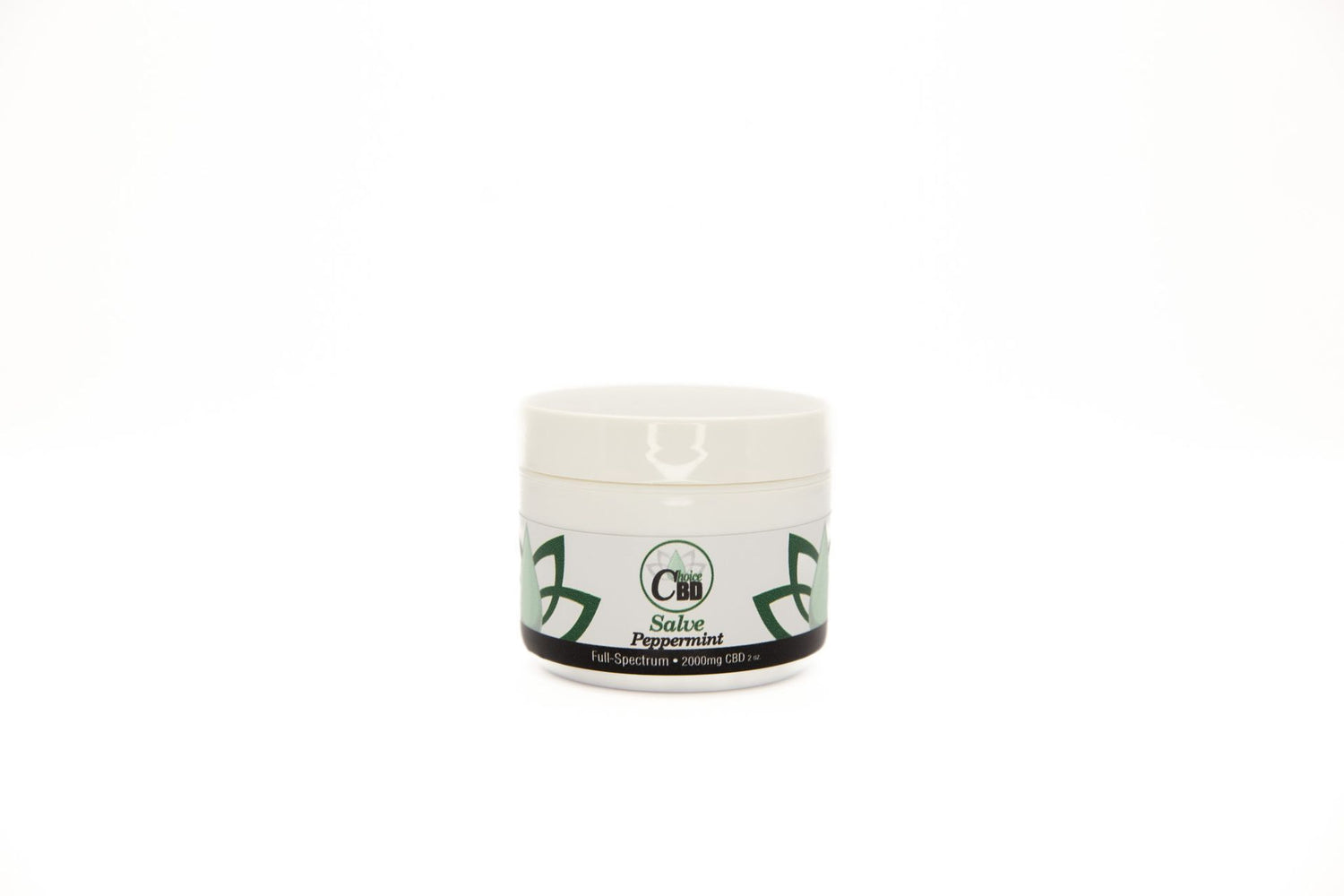 CBD Salve-Peppermint 2000mg/2oz