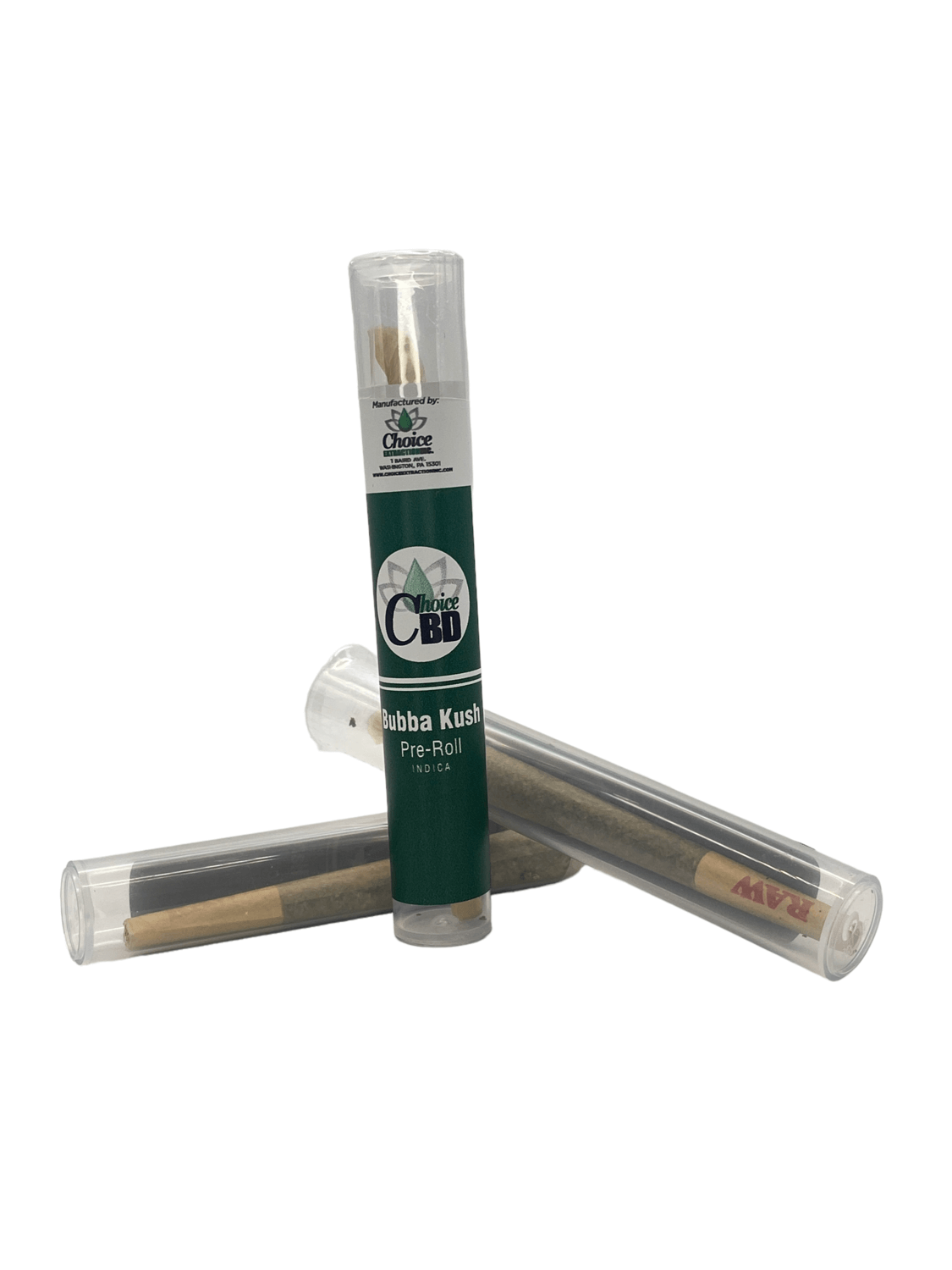 CBD Pre Roll - Bubba Kush - Indica