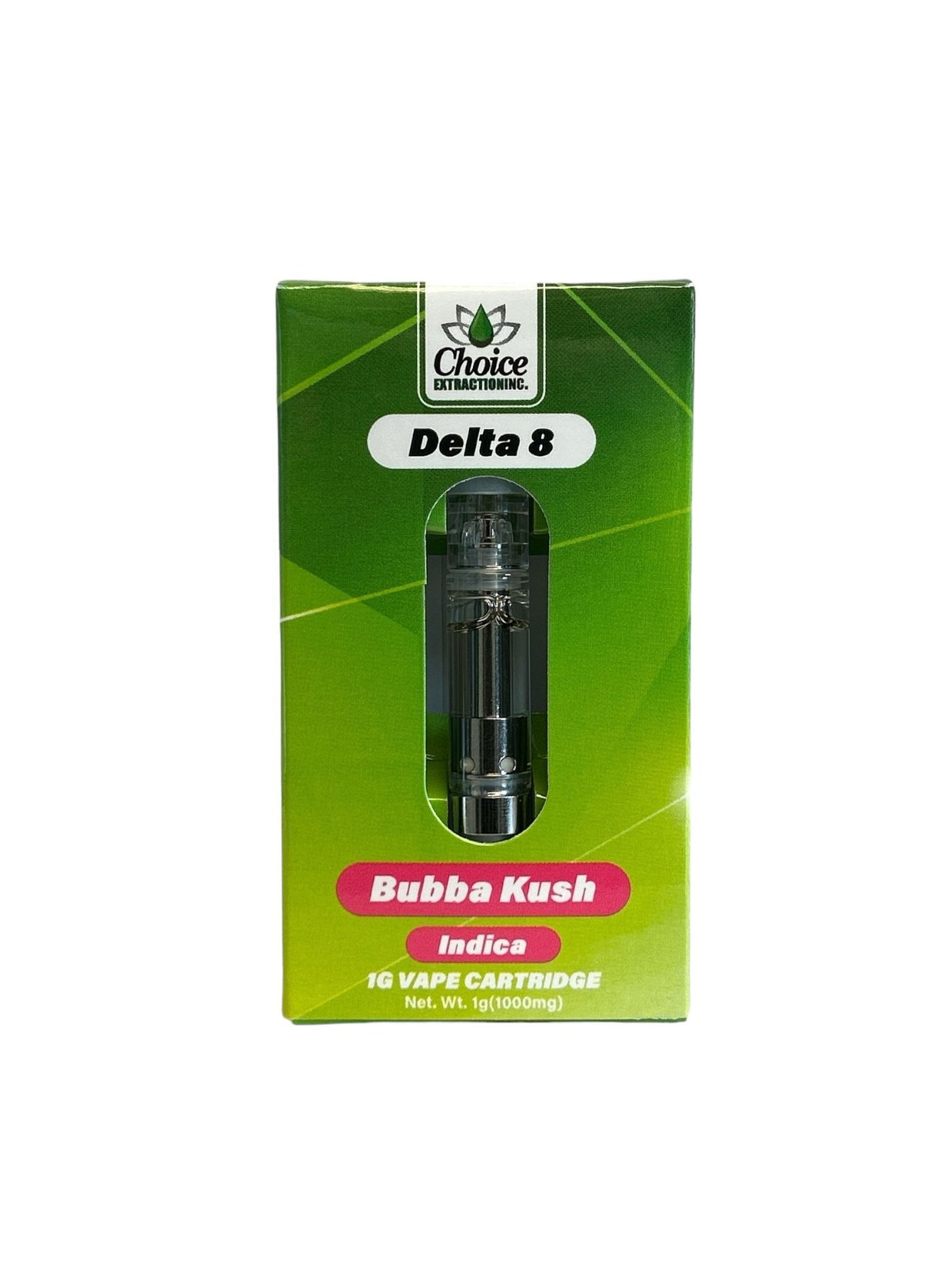 D8 Vape Cart - Bubba Kush 1mL - Indica