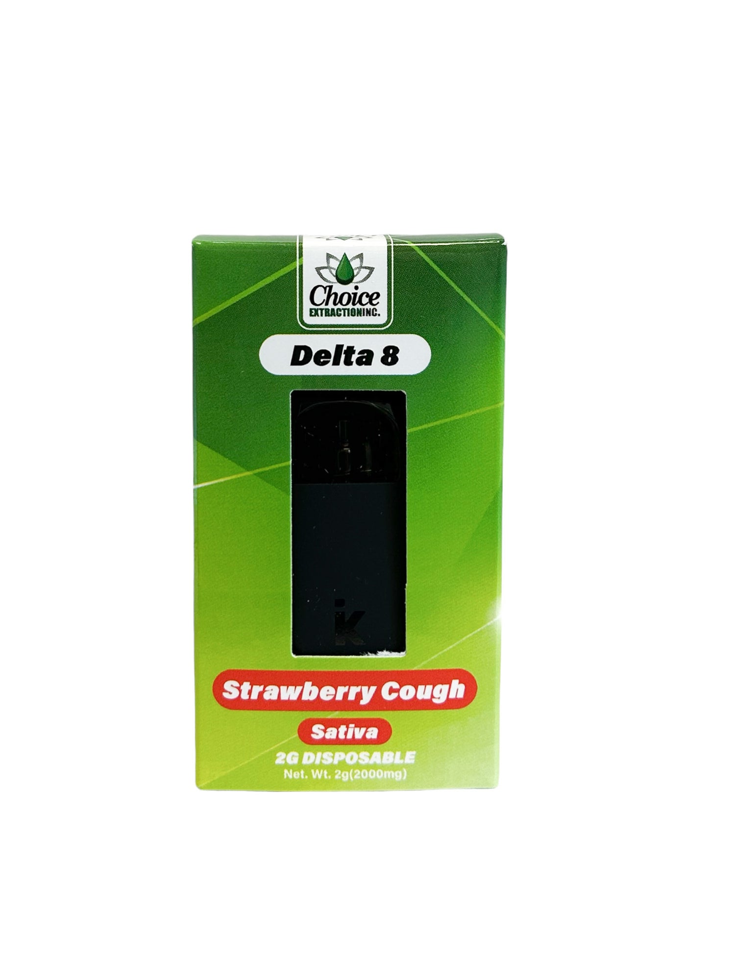 D8 Disposable -  Strawberry Cough 2mL - Sativa