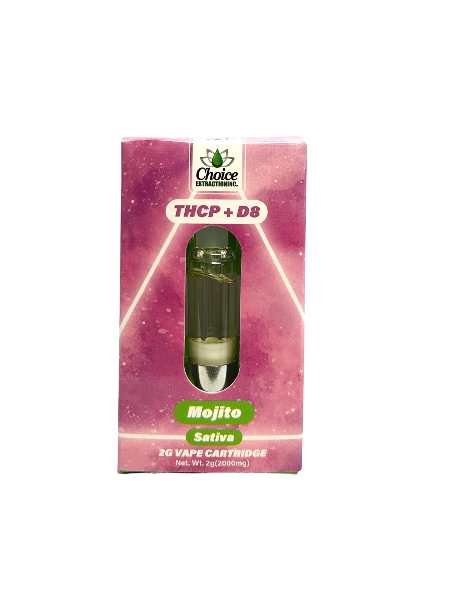 THCP + D8 Vape Cart - Mojito 2mL - Sativa