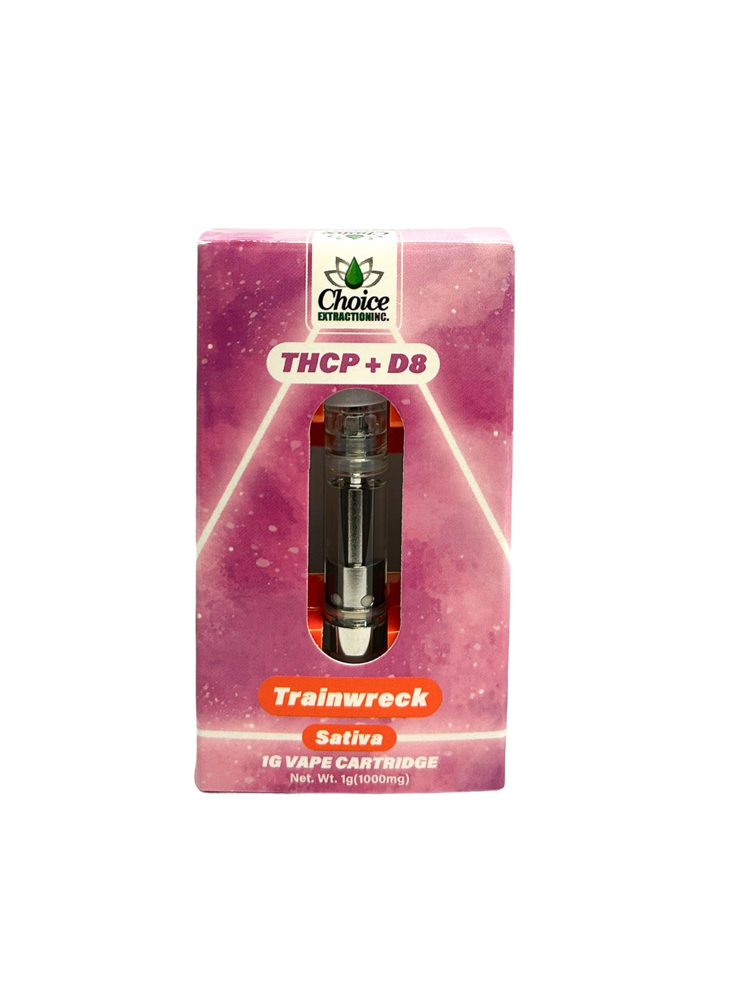 THCP + D8 Vape Cart - Trainwreck 1mL - Sativa