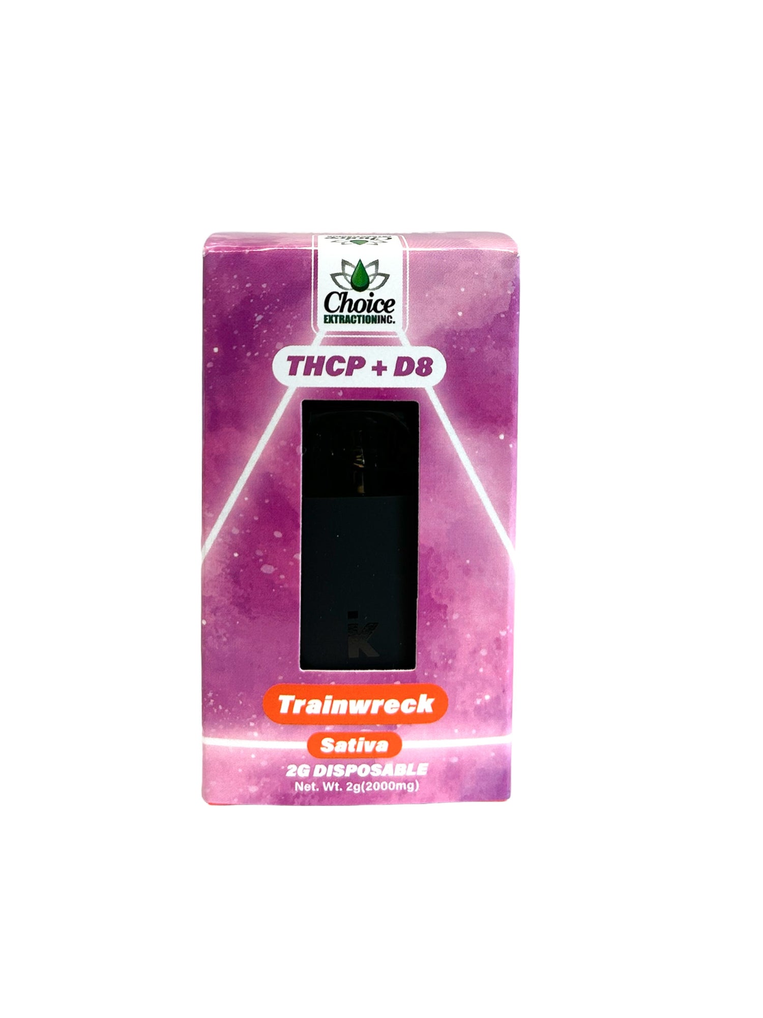 THCP + D8 Disposable - Trainwreck 2mL - Sativa