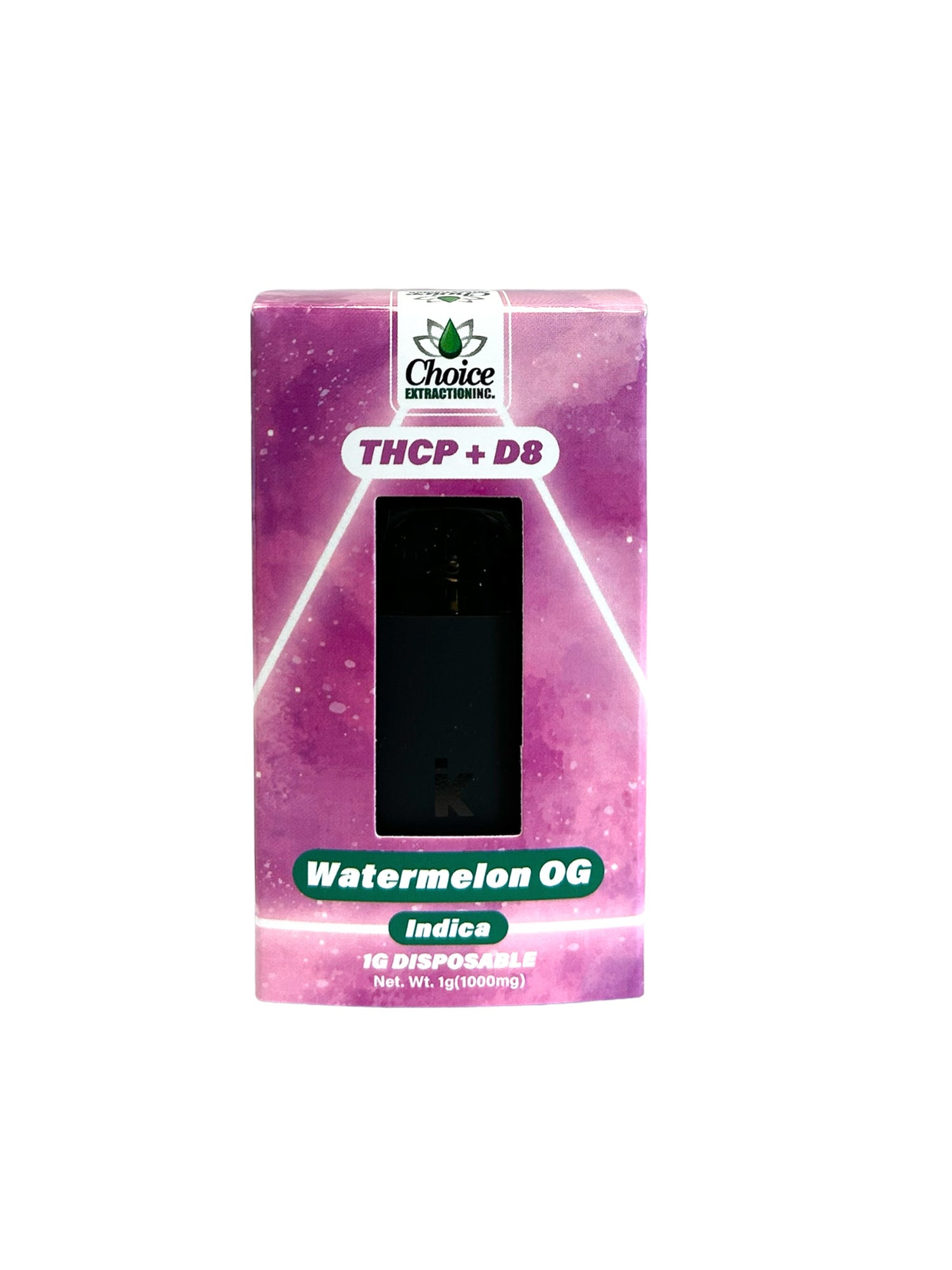 THCP + D8 Disposable - Watermelon OG 1mL -  Indica