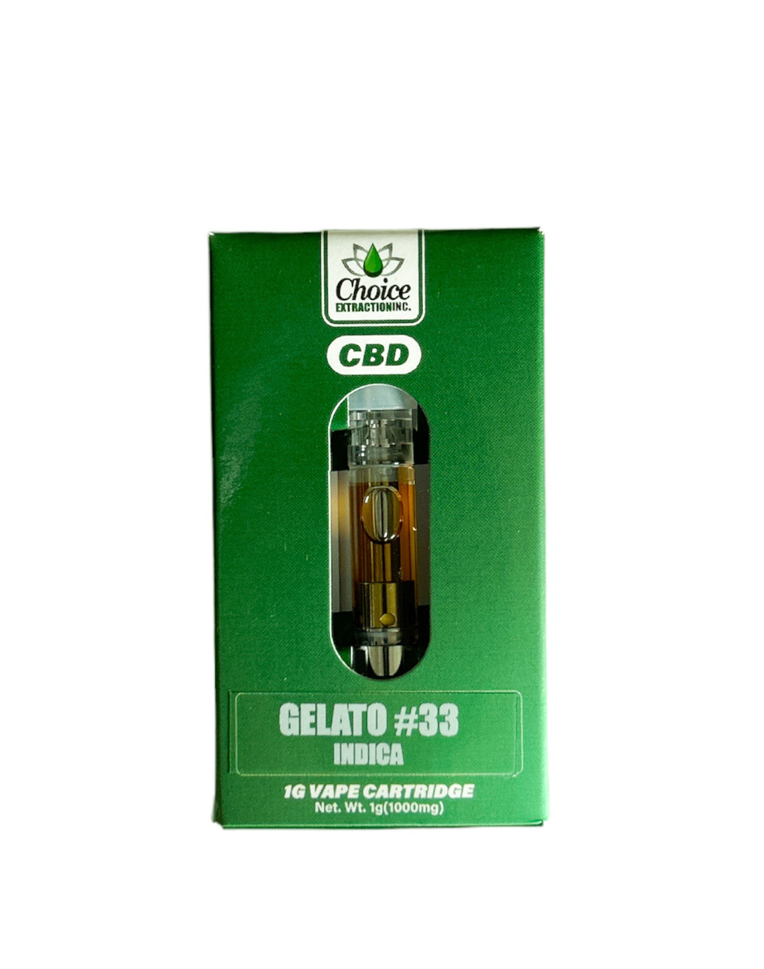 CBD Vape Cart - Gelato 