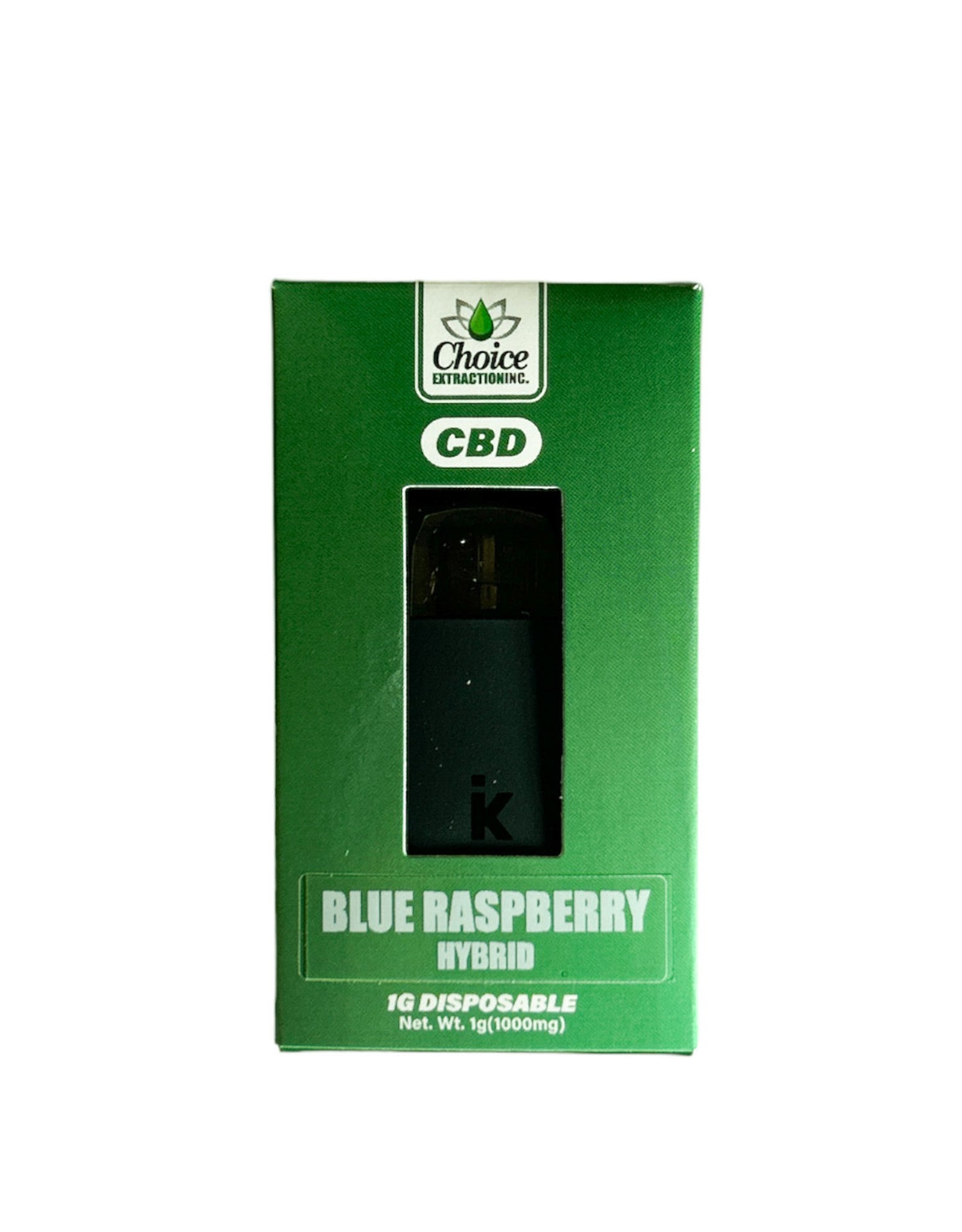 CBD Disposable - Blue Raspberry 1ml - Hybrid