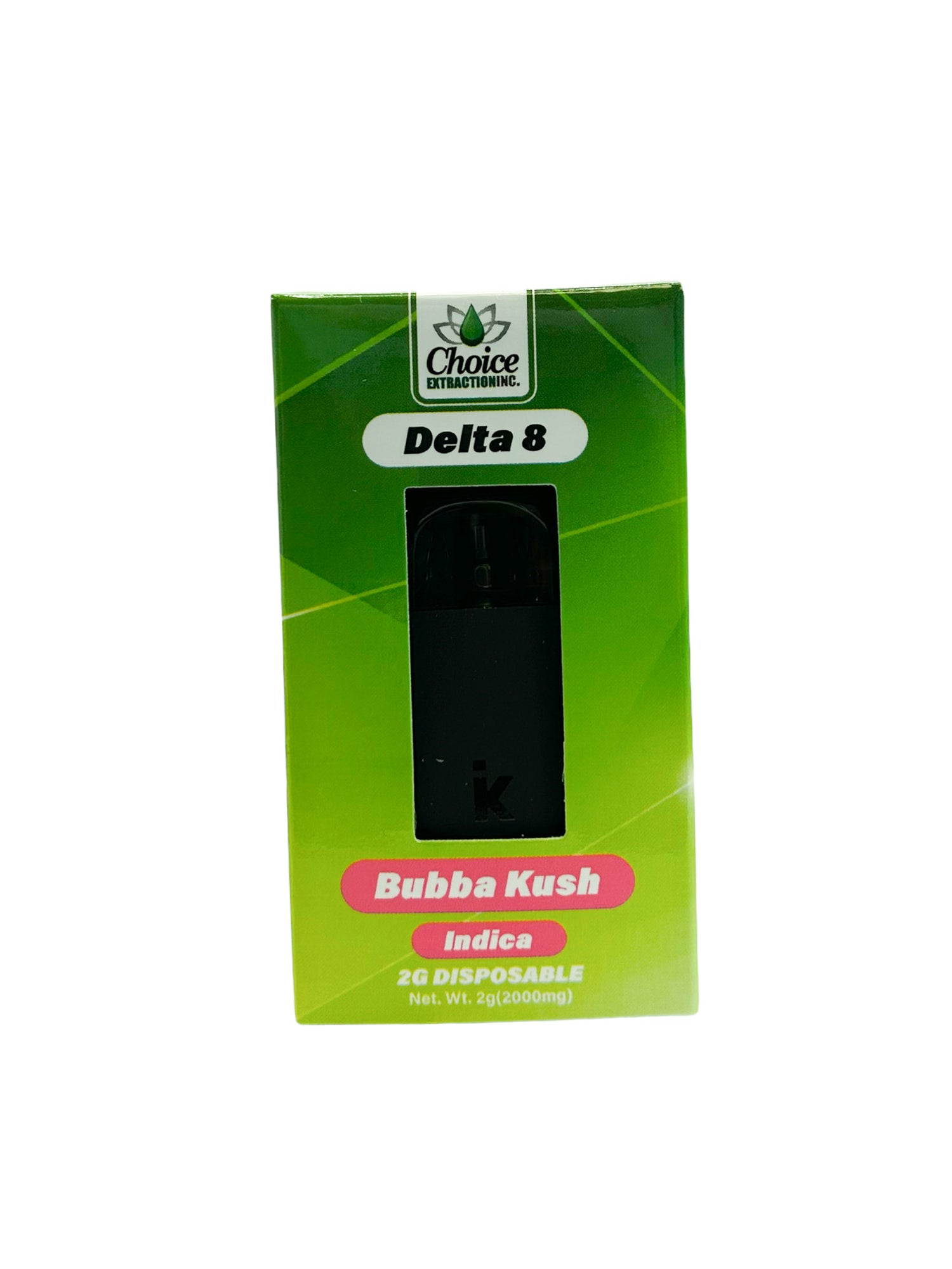 D8 Disposable - Bubba Kush 2mL - Indica