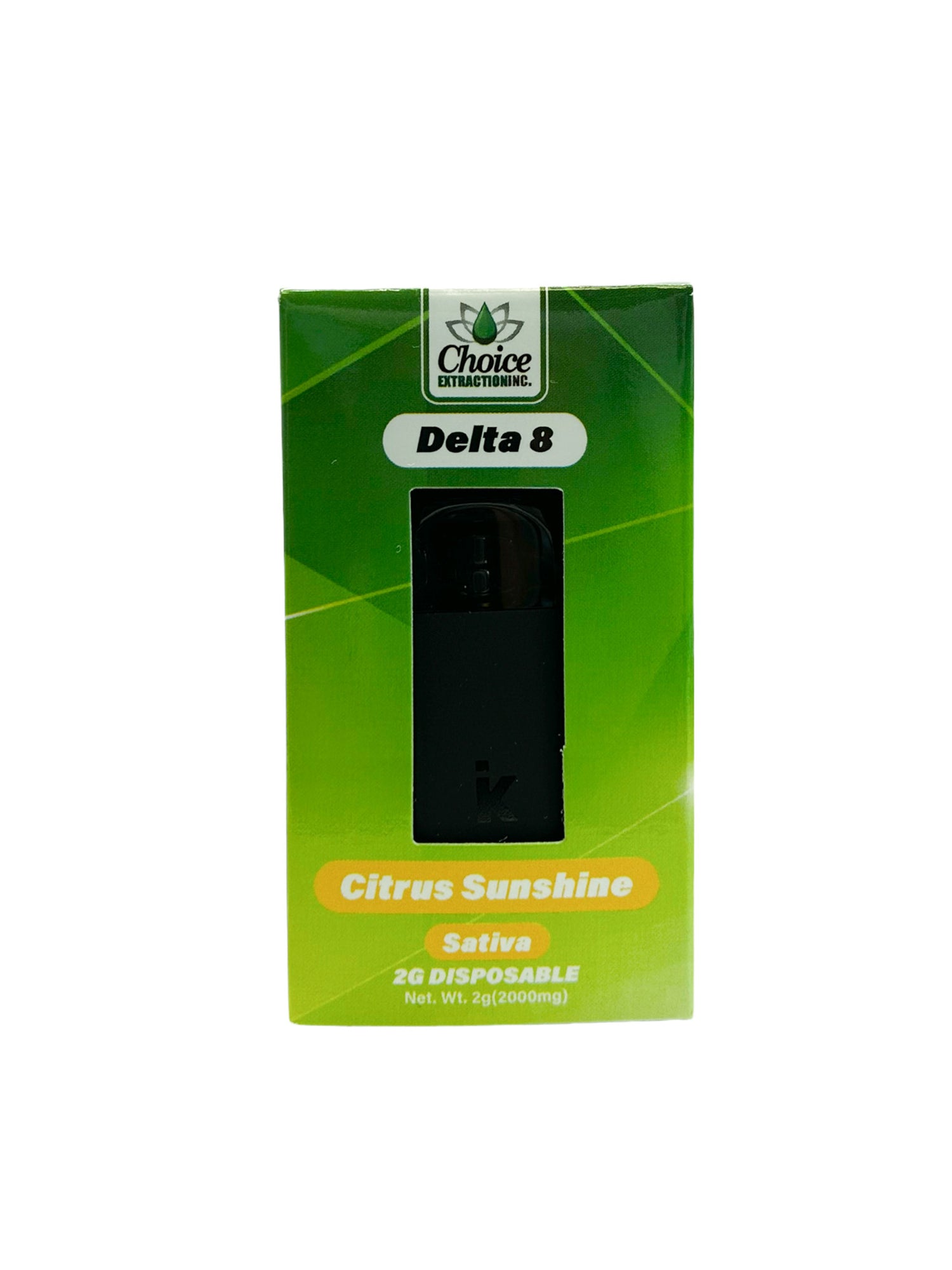 D8 Disposable - Citrus Sunshine 3mL - Sativa