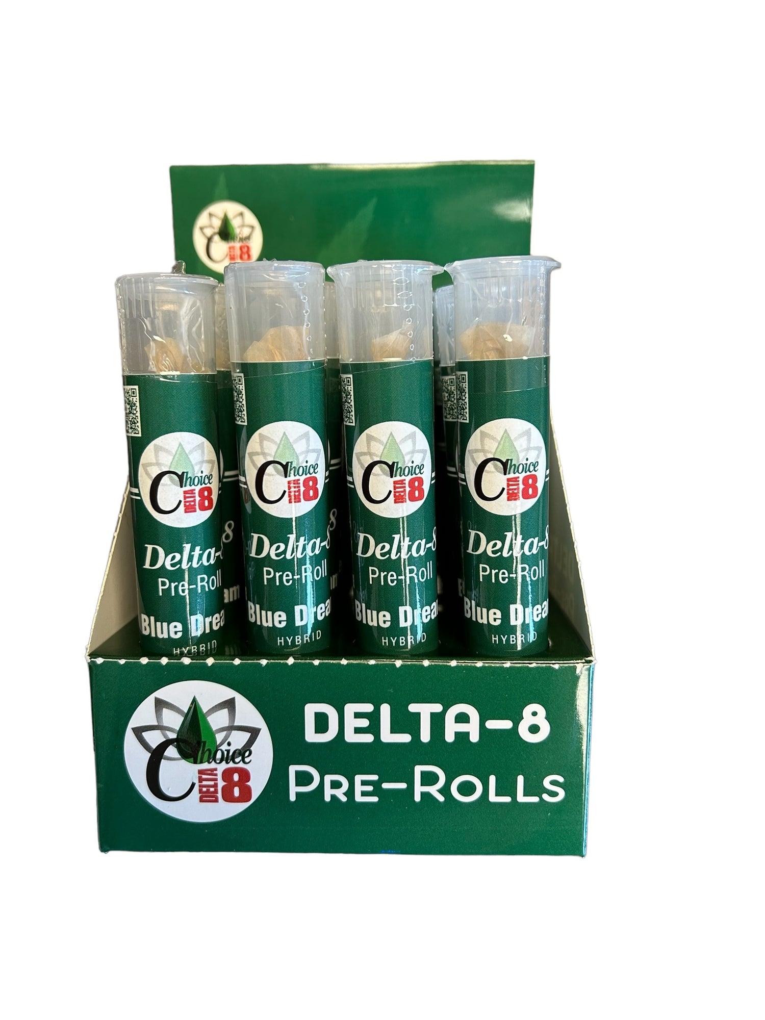 D8 Pre-Roll Carton (12), Blue Dream - Hybrid