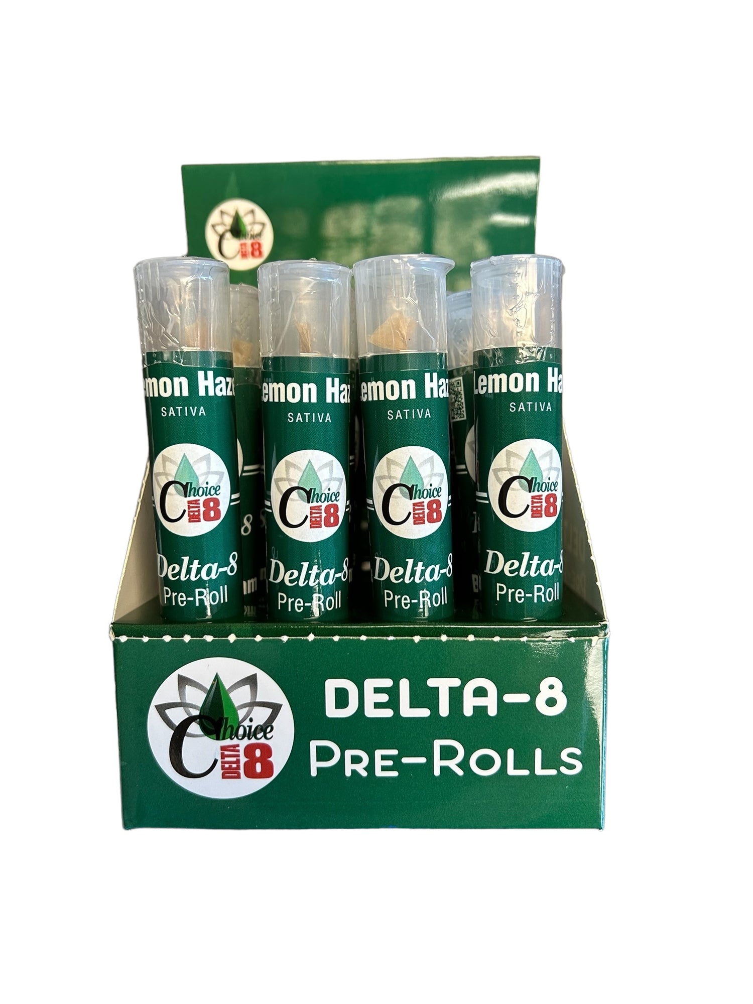 D8 Pre-Roll Carton (12), Lemon Haze - Sativa