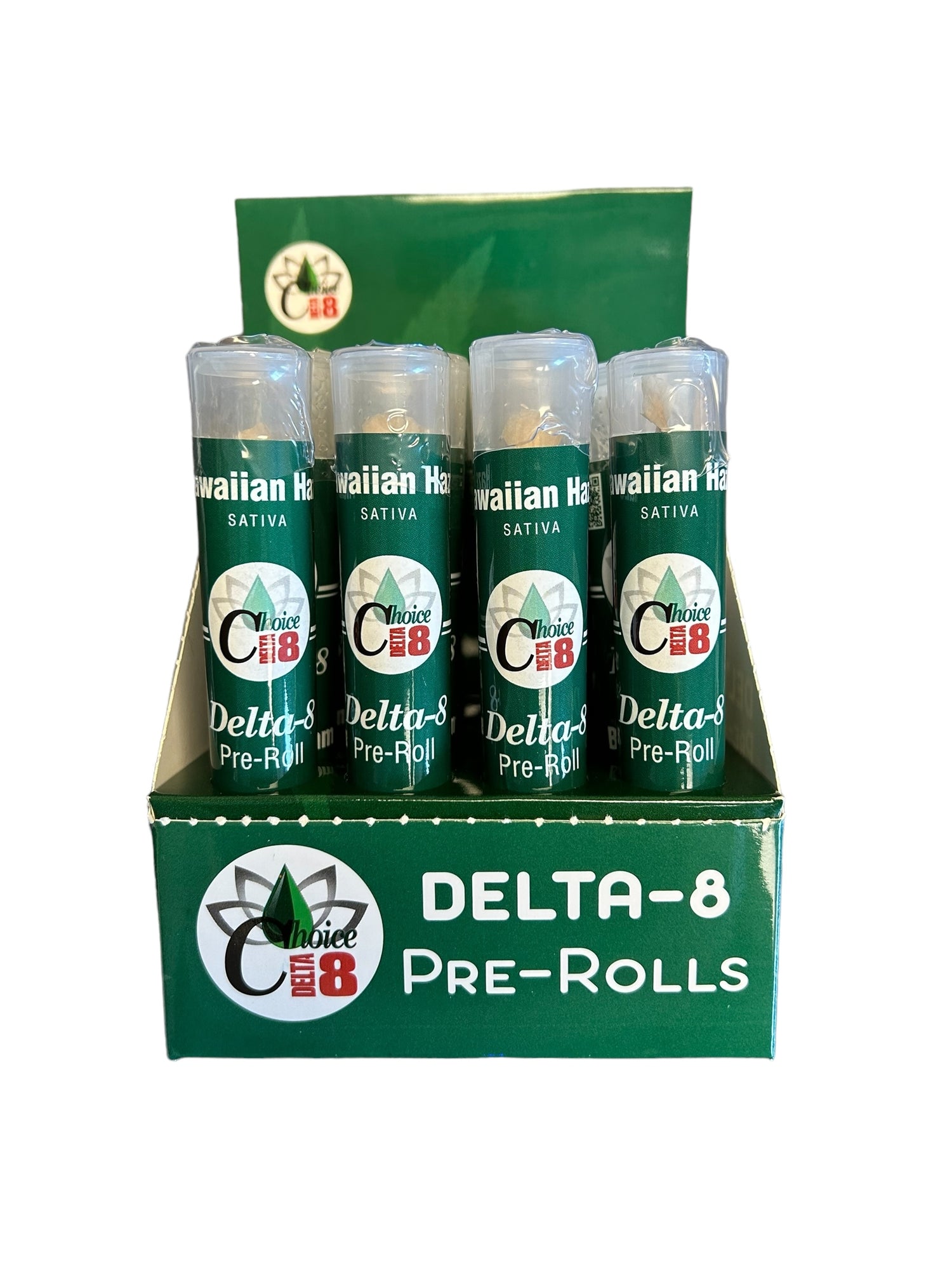 D8 Pre-Roll Carton (12), Hawaiian Haze - Sativa