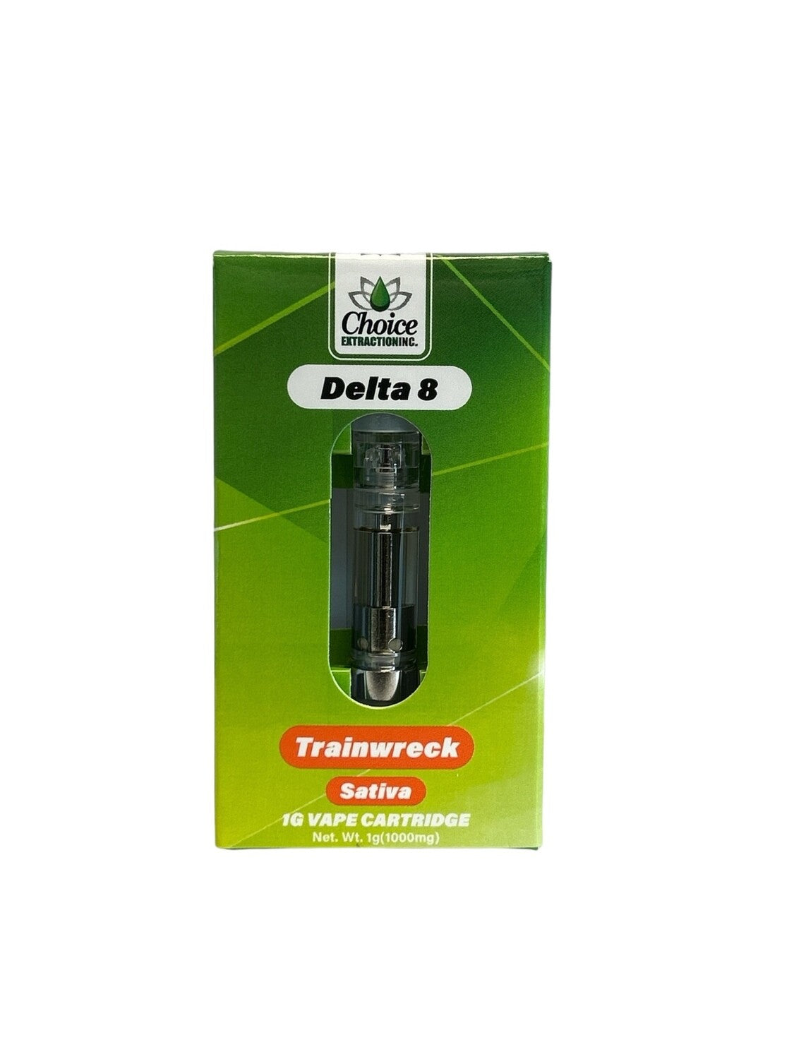 D8 Vape Cart - Train Wreck 1mL - Sativa