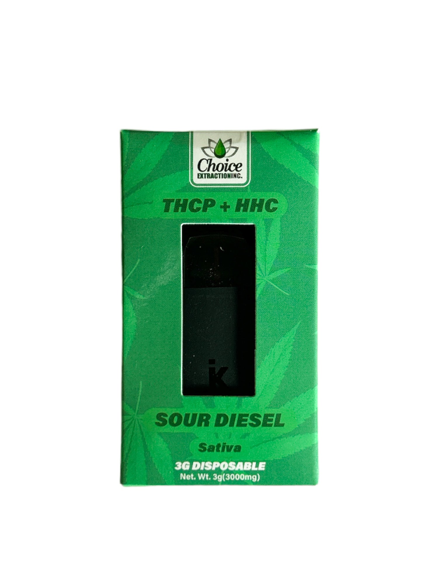 THCP + HHC - Sour Diesel Disposable 3mL - Sativa